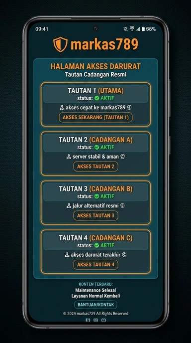 Tampilan link alternatif markas789